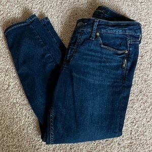 Silver Suki Skinny Crop Jeans